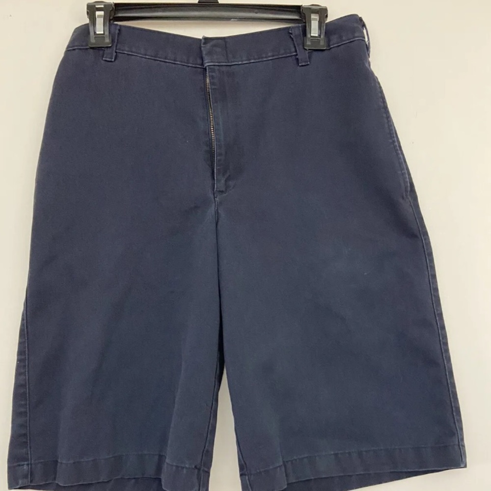 Mills Mens Navy Blue Chino Bermuda Shorts Sz31 (sku50)